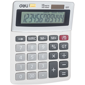 Kalkulator Deli Easy - E1217, 12 dgt, bijeli