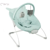 MoMi Glossy otroški gugalnik, 8 melodij, 3 stopnje vibracij, moder
