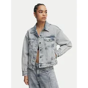 Guess Jeans Jeans jakna W6GN56 D5M57 Modra Oversize