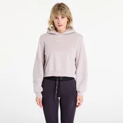 Mikina BANDIT Cotton Fleece Cropped Hoodie Ash XS