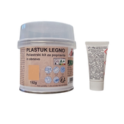 Poliestrski kit za les, smreka, 0.2 kg + trdilec | PLASTUK - Ostali - smreka