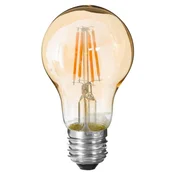 Atmosphera Jantarna ravna LED žarnica 4,2 W E27