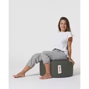 Atelier del Sofa Lazy bag Round Pouf Fume, Sivi
