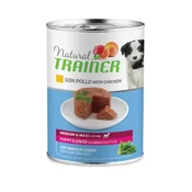 Natural Trainer Medium/Maxi Puppy/Junior - piščanec 6 x 400 g