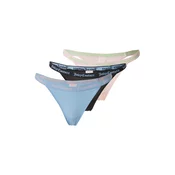 Juicy Couture Tanga gacice  golublje plava / limeta / roza / crna