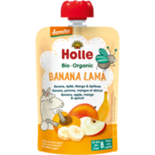 Sadni pire Banana Lama - z banano, jabolkom, mangom in marelicami