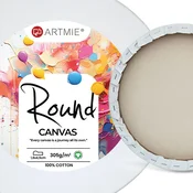 ARTMIE okroglo slikarsko platno na okvirju | različne dimenzije