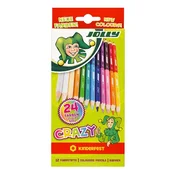 Jolly Superstick Crazy set dvostranih obojenih olovaka 12 kom./24 boje 3000-0503