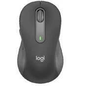 Miška Logitech Signature M650, velikost L, Bluetooth, grafitna barva - 910-006236