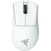 RAZER bežični ergonomski miš DeathAdder V3 Pro White - Ultra lagani