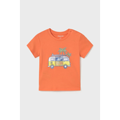 Mayoral Majica 1063 Oranžna Regular Fit