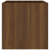 Sadilica boja smedeg hrasta 40 x 40 x 40 cm konstruirano drvo