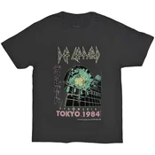 Def Leppard Tokyo Charcoal Grey M Majica