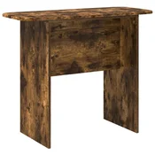 Vidaxl Konzolna miza Dimljeni oreh 93 x 40 x 75 cm Konstruiran les