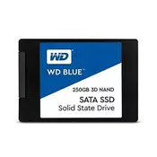 WD SSD disk BLUE 3D NAND 250GB 2,5 SATA3