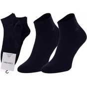 Moške nogavice CALVIN KLEIN - četrtinske, modre, 43/46
