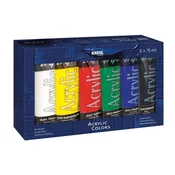 Akrilne barve El Greco - set 6 x 75 ml  (akrilne barve KREUL)