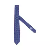 Boggi Milano Kravata  mornarska / temno modra