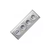 HOME Podsklop sa 3 utičnice + USB KNV03/USB