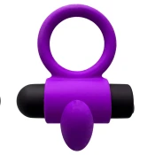 Virgite – Rechargeable Vibrating Ring E9 - Črna