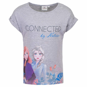 Disney Frozen MAJICA S KRATKIMI ROKAVI Frozen, siva, 104