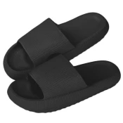 Mehki in udobni natikači | FLIPSY, Črna