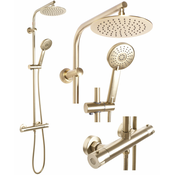 Komplet za prhanje REA Bliss Bursh gold