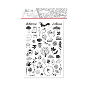 Dnevniške štampiljke Stampo BULLET JOURNAL, 50 kosov - Jesen
