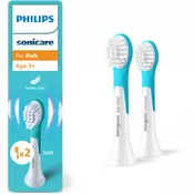 shumee PHILIPS SONICARE za otroke HX6032/90 nastavki za zobno ščetko, 2 kosa, bela in modra
