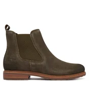 Gležnjarji Chelsea Tamaris 1-25056-41 Temno zelena