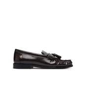 Tommy Hilfiger Mokasini Tassel Abrasivato FW0FW09460 Temno rjava