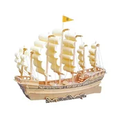 Woodcraft Lesena 3D sestavljanka ladja jadrnica P131