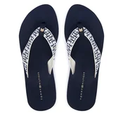 Japonke Tommy Hilfiger Mono Wedge Summer Sandal FW0FW09696 Mornarsko modra
