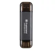 SSD vanjski 1TB TRANSCEND ESD310C, TS1TESD310C, 1050/950 MB/s, USB 3.2, crni