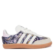 ADIDAS ORIGINALS Tenisice Adidas x Liberty Samba OG mornarsko plava / orhideja bijela / bijela