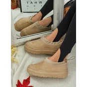 Resti Flora Beige Leather Womens Sneakers Comfortable for Everyday Wear