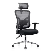 UGD Ergonomska kancelarijska stolica Balance, Crna
