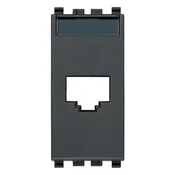 VIMAR EIKON AVAYA ADAPTOR RJ45 LAN (RJ45) ANTRACIT VI20338.C