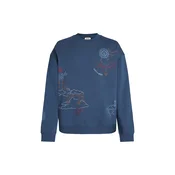 SCOTCH & SODA Majica mornarska/svetlo modra/mandarina/rdeča