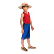 ONE PIECE LUFFY otroški kostum velikost (122-128cm)
