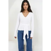 Trend Alacati Stili Ženska bluza Alc-X14864, Bela