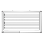 TABLA MAGNETNA SPREE 120X240 Z NOTNIMI ČRTAMI 73080