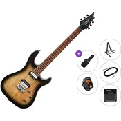 Cort KX300 Premium SET Open Pore Raw Burst Elektricna gitara