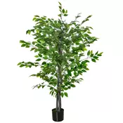 Homestar Umetno rastlina Fikus drevo 135 cm zelena