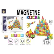 Magnetne Kocke Magnetni konstruktor Raketa 100 delova Magnetne kocke ( SW12762 )