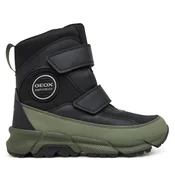 Gležnjarji Geox J Flexyper Plus Boy B Abx J66LCG 0FU54 C0033 S Temno zelena