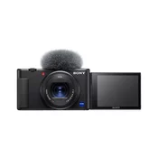 Sony kompaktni fotoaparat za vlogove ZV-1 crni ZV1BDI.EU sa optickim zoom-om x2.7