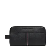 Tommy Hilfiger Kozmetični kovček Th Central Washbag AM0AM14172 Črna