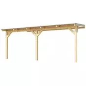 WEKA Lesena vrtna pergola 672 (5,4x3,7 m)
