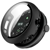 Ovitek z zaščito zaslona Techsuit Defense360 Pro za Google Pixel Watch 4 45mm - črn